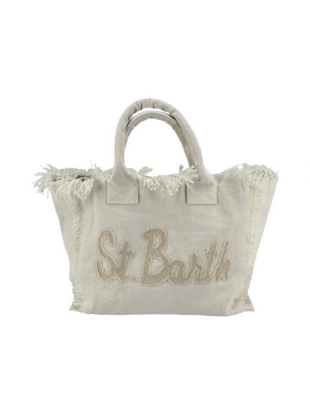 Shopper handtasche Mc2 Saint Barth weiß