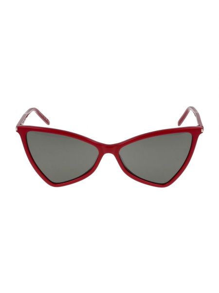 Okulary przeciwsłoneczne Saint Laurent czerwone