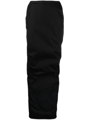 Falda larga de cintura alta Rick Owens negro