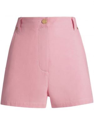 Pantaloni scurți din bumbac Bally roz