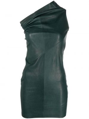 Lær dress Rick Owens grønn