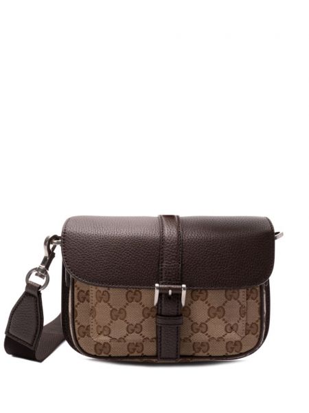 Skuldertaske Gucci brun