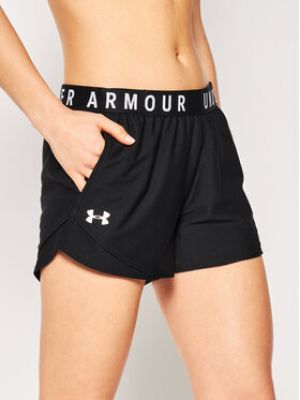 Shorts de sport large Under Armour noir
