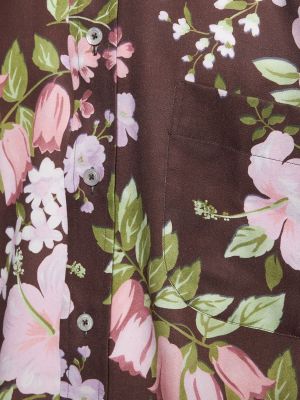 Koszula w kwiatki z lyocellu bawełniana Tom Ford