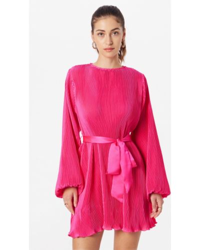Коктейлна рокля In The Style розово