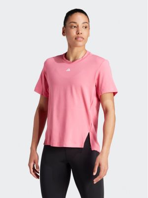 Priliehavé športové tričko Adidas ružová