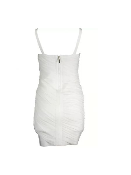 Mini vestido con cremallera Guess blanco