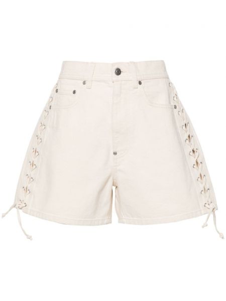 Shorts à lacets en coton Stella Mccartney
