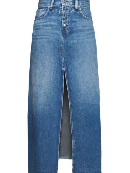 Długa spódnica Pepe Jeans niebieska