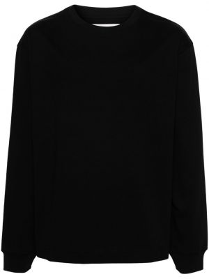 Medvilninis marškinėliai Studio Nicholson juoda