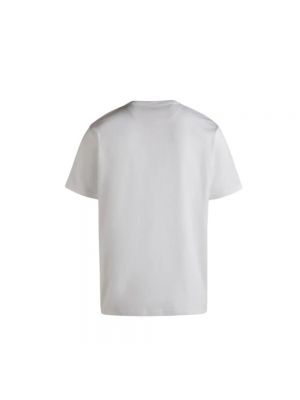 Camisa de algodón con estampado Bally blanco