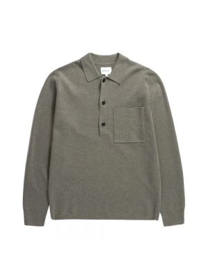 Polo z wełny merino Norse Projects
