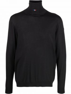 Volneni pulover Moncler črna