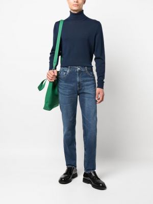 Pullover mit stickerei Calvin Klein blau