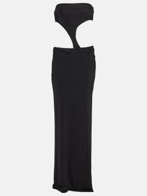 Jersey hosszú ruha Louisa Ballou fekete