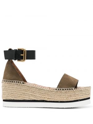 Sandaletter med kilklack See By Chloe