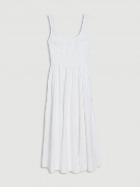 Midi šaty Marks & Spencer biela