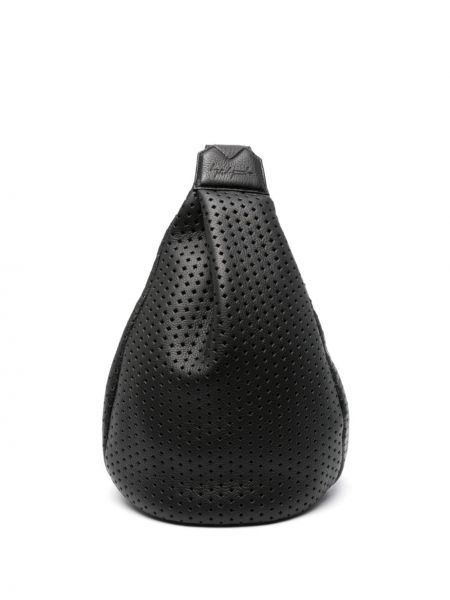 Δερμάτινη τσάντα χιαστί Discord Yohji Yamamoto μαύρο