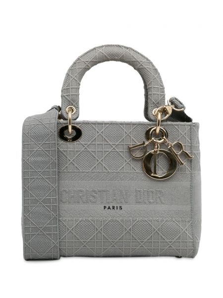 Чанта Christian Dior Pre-owned сиво