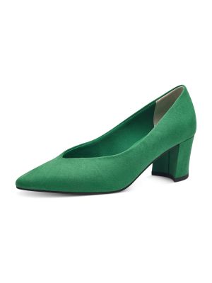 Cipele na petu Marco Tozzi zelena