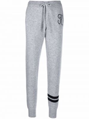 Pantalones de chándal de cachemir con estampado de cachemira Dee Ocleppo gris