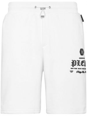 Shorts de sport Philipp Plein blanc