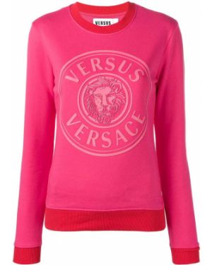 Джемпер с логотипом Versus, розовый