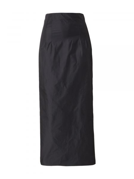 Suknja s prorezom Topshop crna