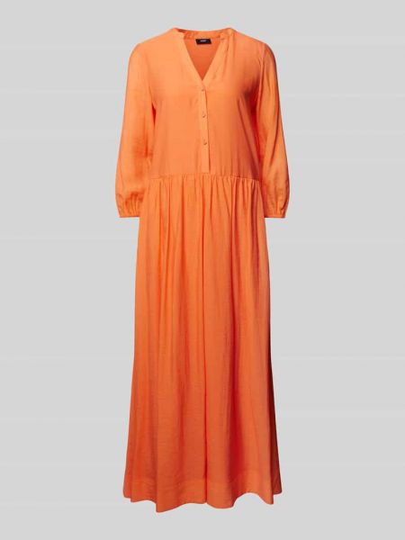 Sukienka długa Joop! pomarańczowa