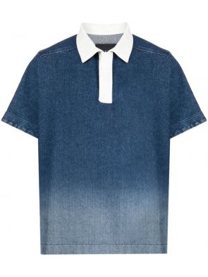 T-shirt mit farbverlauf Botter blau