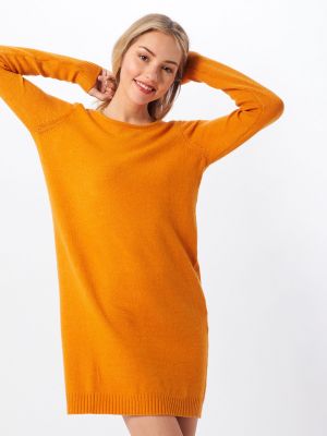 Robe en tricot Vila orange