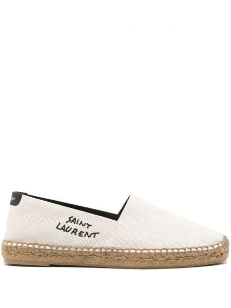 Broderet espadrillos Saint Laurent