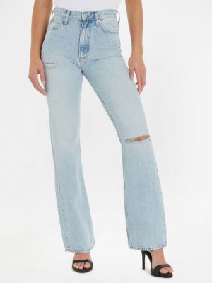 Bootcut jeans Calvin Klein Jeans blau