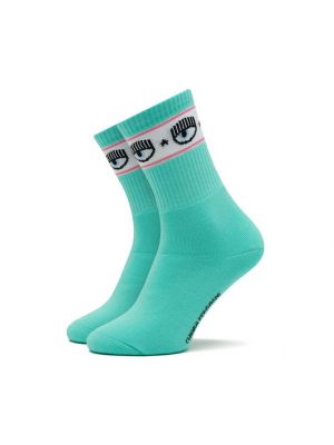 Чорапи Chiara Ferragni синьо