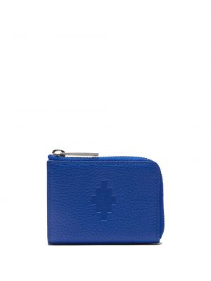 Kožená peňaženka Marcelo Burlon County Of Milan modrá