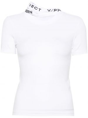T-shirt Y/project blanc