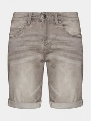 Shorts en jean Indicode gris