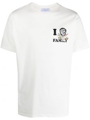 Bavlnené tričko Family First biela