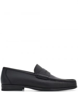Pantofi loafer din piele Ferragamo negru