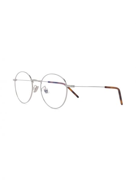 Okulary Saint Laurent Eyewear srebrne