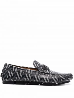 Pantofi loafer Versace negru