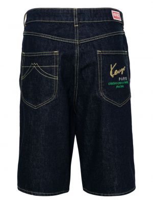 Shorts en jean Kenzo bleu