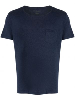 T-shirt col rond Private Stock bleu