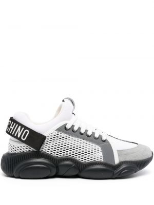 Sneakers από διχτυωτό Moschino