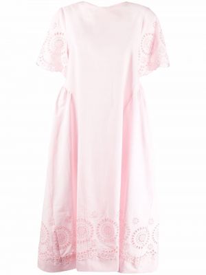 Μίντι φόρεμα P.a.r.o.s.h. ροζ
