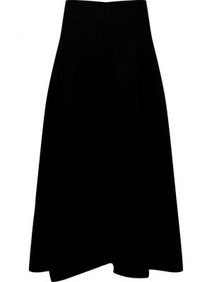 Suknja Jil Sander crna