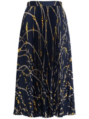 Plisovaná midi sukňa Versace