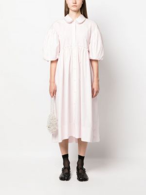 Kleid mit perlen Simone Rocha pink