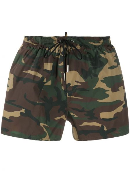 Kamuflere shorts Dsquared2 grønn