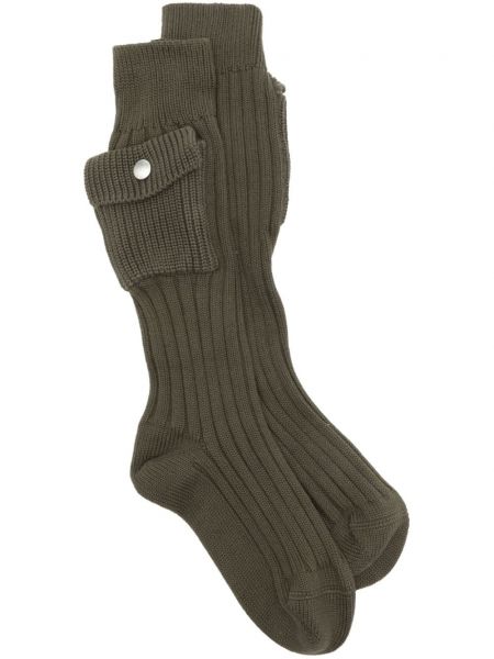 Чорапи Jil Sander зелено